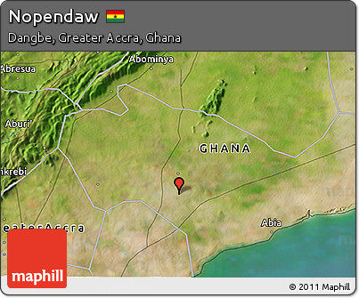 Satellite 3D Map of Nopendaw