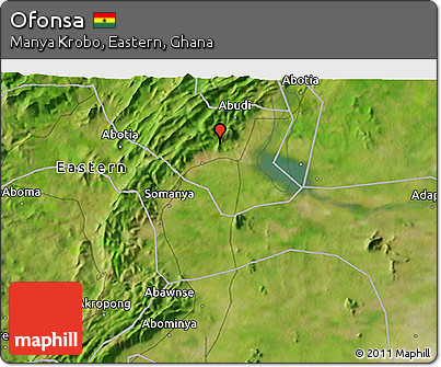 Satellite 3D Map of Ofonsa