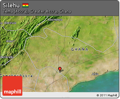 Satellite 3D Map of Silehu