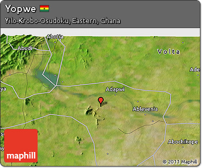 Satellite 3D Map of Yopwe
