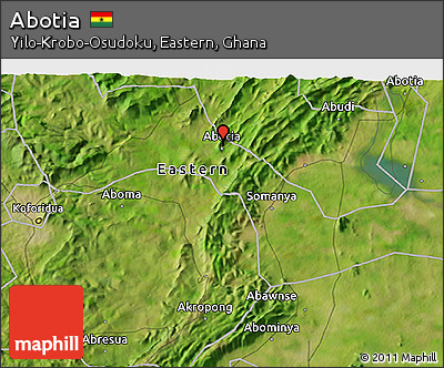 Satellite 3D Map of Abotia