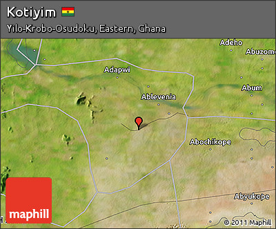 Satellite 3D Map of Kotiyim