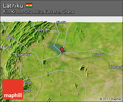 Satellite 3D Map of Latriku