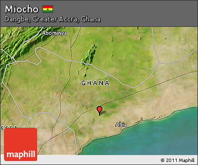 Satellite 3D Map of Miocho