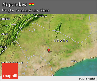 Satellite 3D Map of Nopendaw