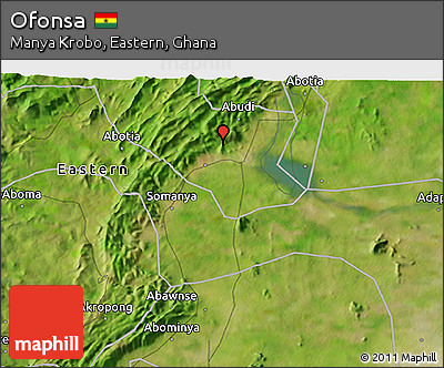 Satellite 3D Map of Ofonsa