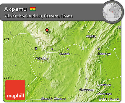 Physical Map of Akpamu