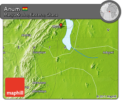 Physical Map of Anum