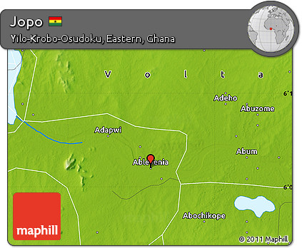 Physical Map of Jopo