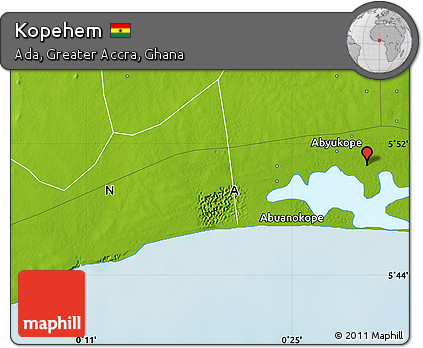 Physical Map of Kopehem