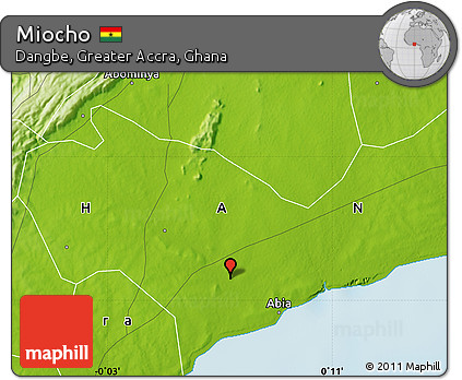 Physical Map of Miocho
