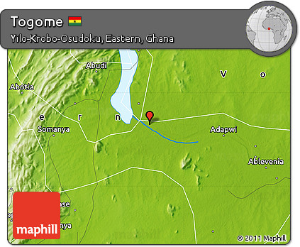Physical Map of Togome