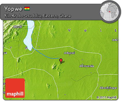 Physical Map of Yopwe