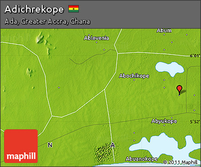 Physical Map of Adichrekope