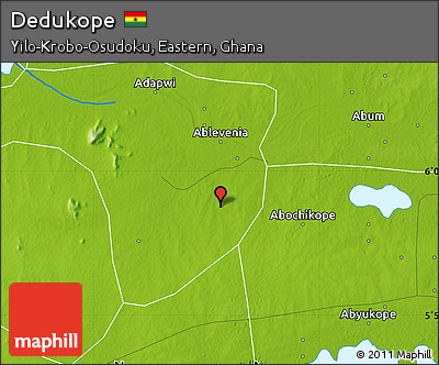 Physical Map of Dedukope