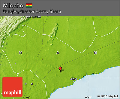 Physical Map of Miocho