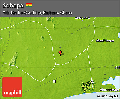 Physical Map of Sohapa