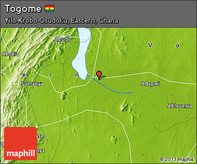 Physical Map of Togome