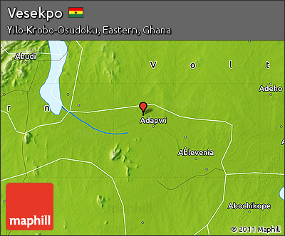 Physical Map of Vesekpo