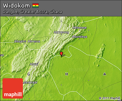 Physical Map of Widokom
