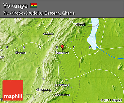 Physical Map of Yokunya