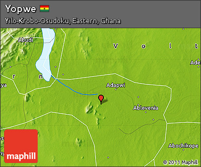 Physical Map of Yopwe