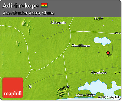 Physical Map of Adichrekope
