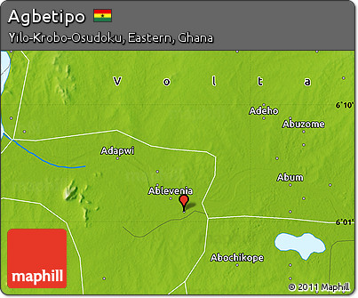 Physical Map of Agbetipo