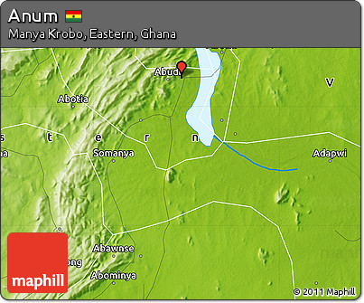 Physical Map of Anum