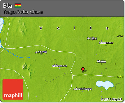 Physical Map of Bla