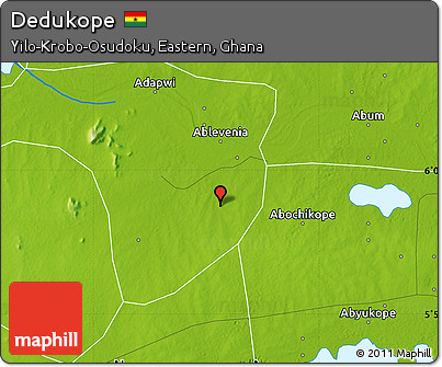 Physical Map of Dedukope