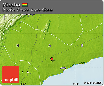Physical Map of Miocho