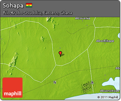 Physical Map of Sohapa