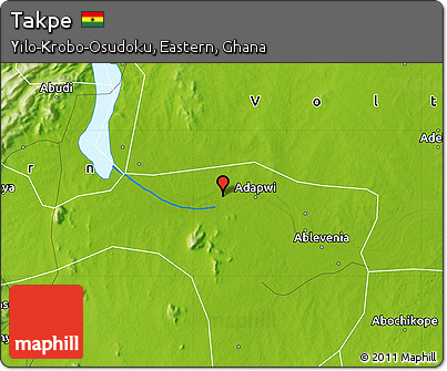 Physical Map of Takpe