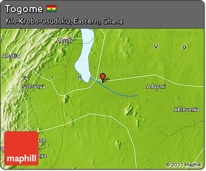 Physical Map of Togome
