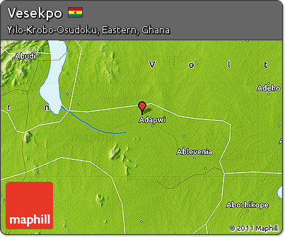 Physical Map of Vesekpo