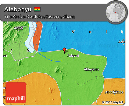 Political Map of Alabonyu