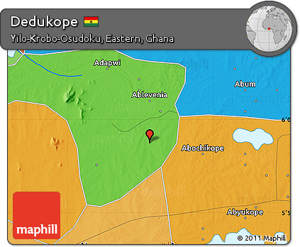 Political Map of Dedukope