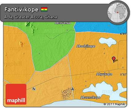 Political Map of Fantivikope