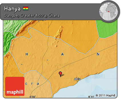 Political Map of Hanya