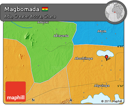 Political Map of Magbomada