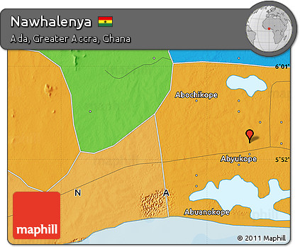 Political Map of Nawhalenya