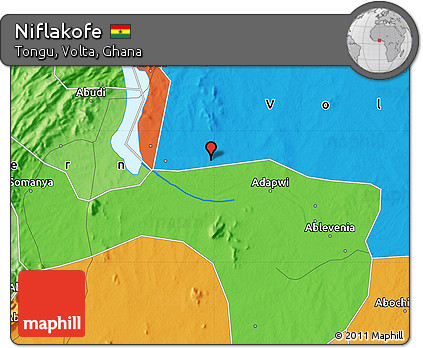 Political Map of Niflakofe