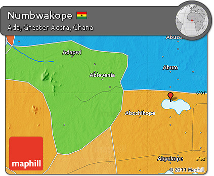 Political Map of Numbwakope