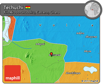 Political Map of Techuchi