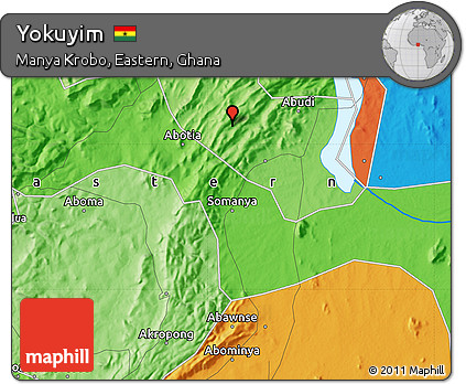 Political Map of Yokuyim