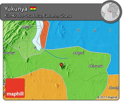 Political Map of Yukunya