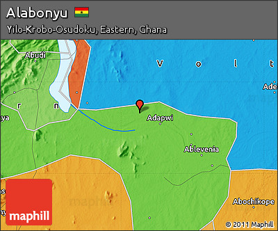 Political Map of Alabonyu