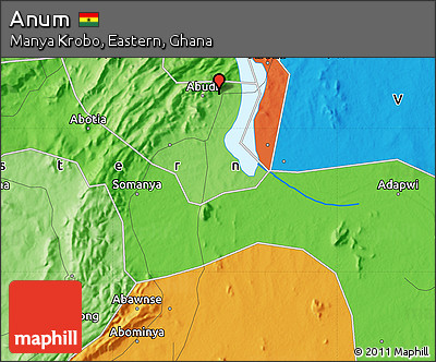 Political Map of Anum