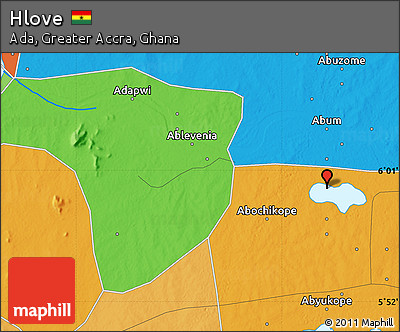 Political Map of Hlove